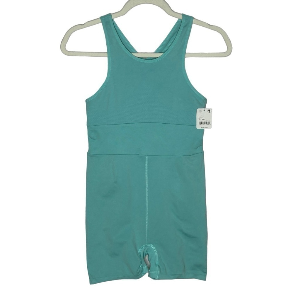 Free People Movement Every Single Time Runsie Romper in Cascade NWT - Picture 5 of 14